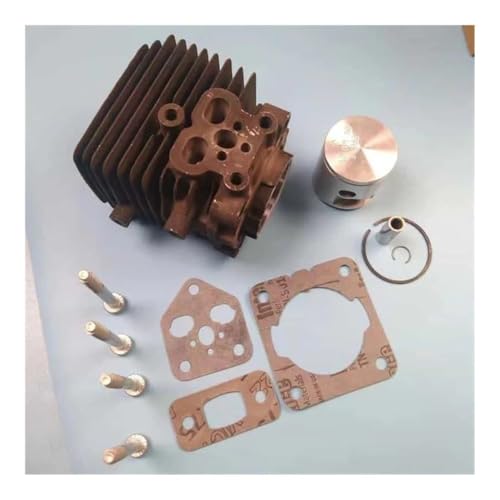 34MM BG56 Zylinder KIT 42410201204 Fit for SH56 BG56C BR200 & MEHR 2MIX 27CC GEBLÄSE KOLBEN Set Dichtung Nadel Lager ÖL Dichtung(Cylinder 12 Pcs Kit) von RSIGAVEK