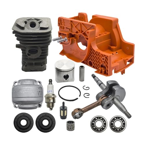 38MM Kurbelgehäuse Zylinder Kurbelwelle Motor Motor Rebuild Kit Fit for 137 142 137E 142E Kettensäge Montage Überzogene von RSIGAVEK