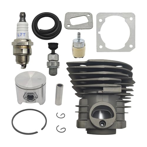 44mm Zylinderkolbensatz passend for 350 351 353 346 CS 2150 2149 2152 2153 Kettensäge, vernickelte Teile von RSIGAVEK