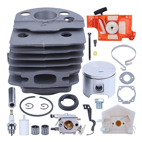 46mm Zylinder Kolben Fit for 55 51 Starter Vergaser Tune-up Kit Ersatz von RSIGAVEK