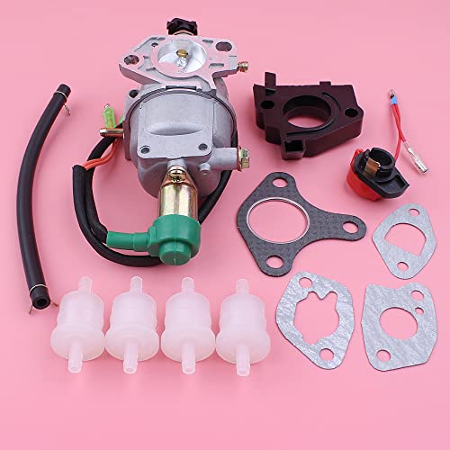 Auto Choke Vergaser Carb Fit for GX390 13HP GX 390 188F Motor Motor Filter Isolator Spacer Dichtung Stop Schalter Kit Auto Choke Vergaser Carb Fit for GX390 13HP GX 390 188F Motor Motor Filter Isolator Spacer Dichtung Stop Schalter Kit von RSIGAVEK