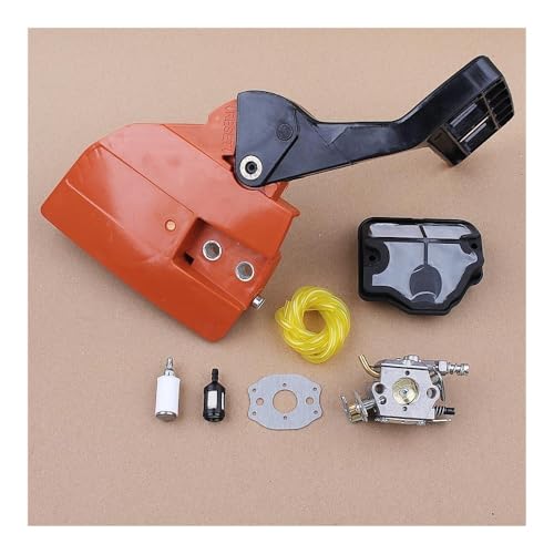 Besdupa Kupplungskettenrad Kettenabdeckung Bremsgriff Vergaserbaugruppe Passend for 136 137 141 142 Kettensäge Ersatzwerkzeugteil von RSIGAVEK