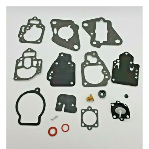 CARB-REPARATURSATZ 1395-97611 Passend for 2T 6HP 8HP 9,9HP 10HP 15 25HP Außenbordmotoren. VERGASERÜBERHOLUNG UND WIEDERAUFBAU. DICHTUNGSDIAP.(5 Sets PER Lot) von RSIGAVEK