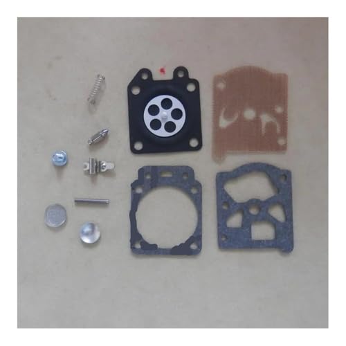 CARB Reparatur KIT FIT for G3000 KETTENSÄGE WT997 998 990 VERGASER MEMBRAN QUELLEN Nadel(10 Sets PER Lot) von RSIGAVEK