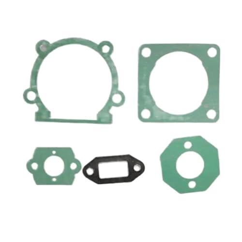 FS120 DICHTUNGSSATZ 5 STÜCKE Pack Fit for FS120R ZYLINDERKOPF KURBEL VERGASER CARB Luft Reiniger(Early 5 PCS KIT) von RSIGAVEK