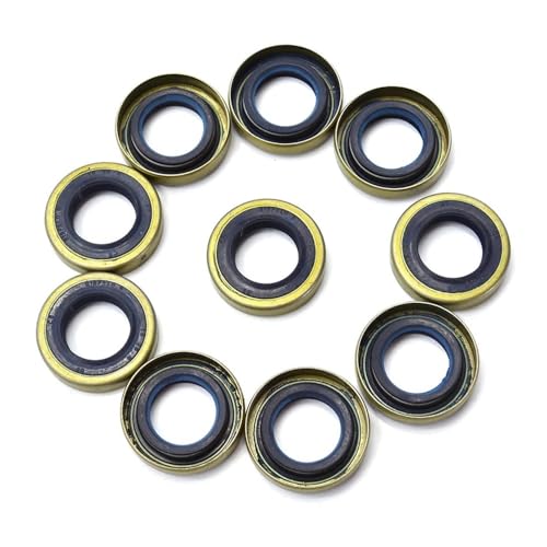 Größe 15 * 26 * 6 Kurbelwellendichtringe Passend for 268 272 61 66 266 268XP 343 343F 343FR 343R 345FX K750 K760 K970 Kettensäge(20 PCS) von RSIGAVEK