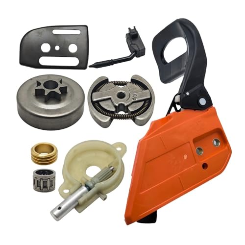 Kettenbremse Kettenradabdeckung Kupplungstrommel Ölsatz Passend for 136 137 141 142 Kettensäge Griffschutz Schneckengetriebe Stangenplatte von RSIGAVEK