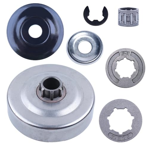 Kupplungstrommel, 17 mm, Kettenrad-Unterlegscheibe, Abdeckungssatz, passend for 024 026 MS240 MS260 MS261 MS270 MS280 MS281 MS291 Kettensäge .325 P-7T Kupplungstrommel, 17 mm, Kettenrad-Unterlegscheibe, Abdeckungssatz, passend for 024 026 MS240 MS260 MS261 MS270 MS280 MS281 MS291 Kettensäge .325 P-7T von RSIGAVEK