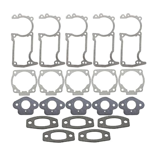 Kurbelgehäuse Zylinder Vergaser Dichtung Set Fit for 55 51 50 Kettensäge Ersatzteil 501761802 Kurbelgehäuse Zylinder Vergaser Dichtung Set Fit for 55 51 50 Kettensäge Ersatzteil 501761802 von RSIGAVEK