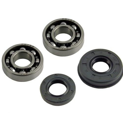 Kurbelwellen-Öldichtung, Rillenkugel-Nadellager-Kit, passend for 2500 25CC 25.4CC Kettensäge G2500 Kurbelwellen-Öldichtung, Rillenkugel-Nadellager-Kit, passend for 2500 25CC 25.4CC Kettensäge G2500 von RSIGAVEK