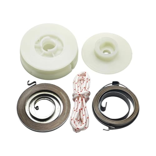 Passend for 4500 5200 5800 45cc 52cc 58cc chinesische Kettensäge Easy Starter Rückholfeder Riemenscheibe Seil Reparatursatz Sägen Teile Passend for 4500 5200 5800 45cc 52cc 58cc chinesische Kettensäge Easy Starter Rückholfeder Riemenscheibe Seil Reparatursatz Sägen Teile von RSIGAVEK