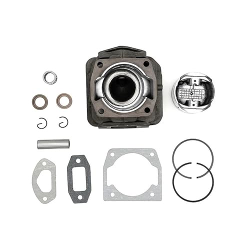 Passend for Garten-Elektrowerkzeuge, Teile, Zubehör, Benzin-Kettensägen-Aufsatz, Zylinder-Kolben-Kit, 58 cc, 52 cc, 45 cc(58cc 45.2mm) von RSIGAVEK