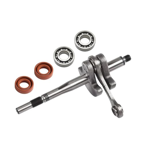 Rasenmäher-Kurbelwelle passend for FS38 FS45 FS46 FS55 KM55 MM55. Entwickelte Rasenmäherteile mit Öldichtungslagern von RSIGAVEK