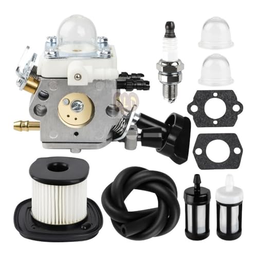Vergaser-Kit passend for BG86C BG86CE BG86CEZ Laubbläser SH86C Ersetzen Sie OEM C1M-S261B C1M-S261C 4241-120-0616 mit Luftfilter Vergaser-Kit passend for BG86C BG86CE BG86CEZ Laubbläser SH86C Ersetzen Sie OEM C1M-S261B C1M-S261C 4241-120-0616 mit Luftfilter von RSIGAVEK
