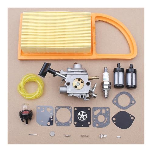 Vergaser-Luftfilter-Reparatursatz passend for BR500 BR600 BR550 Rucksackgebläse C1Q-S183, 4282-120-0606, 4282-120-0607 von RSIGAVEK
