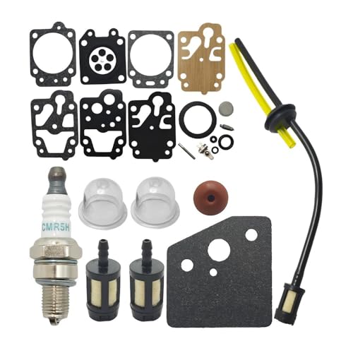 Vergaser Membran Dichtung Nadel Reparatur Kit Linie Fit for GX35 GX25 HHB25 HHH25 K20-WY K10-WYJ Kettensäge Teile Vergaser Membran Dichtung Nadel Reparatur Kit Linie Fit for GX35 GX25 HHB25 HHH25 K20-WY K10-WYJ Kettensäge Teile von RSIGAVEK