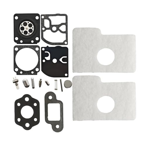 Vergaser Reparatur Rebuild Kit Fit for MS180 018 MS170 017 MS 180 170 Kettensäge Ersatz Werkzeug Teil Luftfilter Carb Dichtung Vergaser Reparatur Rebuild Kit Fit for MS180 018 MS170 017 MS 180 170 Kettensäge Ersatz Werkzeug Teil Luftfilter Carb Dichtung von RSIGAVEK