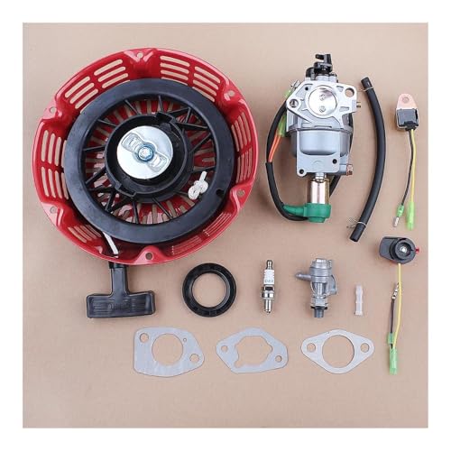 Vergaser-Reversierstarter passend for GX240 8HP GX270 9HP GX340 11HP GX390 13HP Generator Motor Motorteile 16100-Z5L-F11 von RSIGAVEK