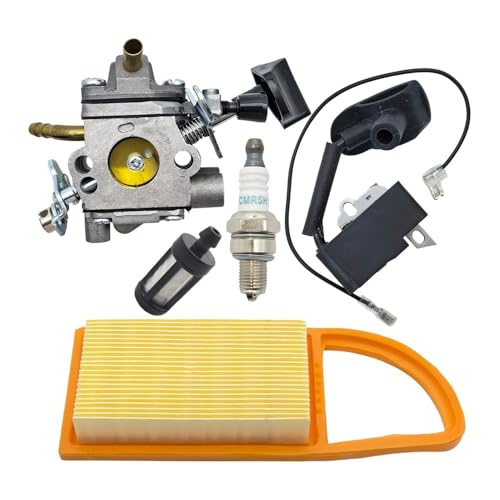 Vergaser Zündspule Modul Luftfilter Fit for BR500 BR550 BR600 BR 500 550 600 Rucksack Gebläse C1Q-S183 von RSIGAVEK