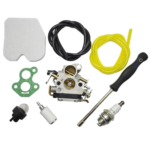 Vergaser passend for 235 235E 240 240E 236E Kettensägenteile, Carb ersetzt 586936202 545072601 574719402 mit Filter(Carburetor Set) von RSIGAVEK