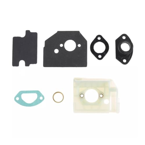 Vergaserhalterung, Abstandshalter, innere Führungsdichtungen, Kit passend for Kettensäge 4500 5200 5800 45CC 52CC 58CC, Gartenwerkzeug von RSIGAVEK