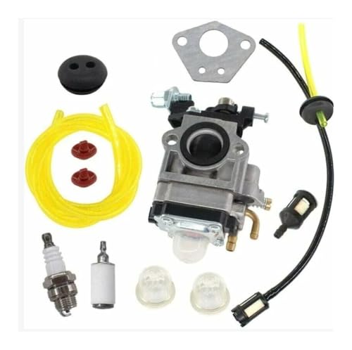 Vergasersatz passend for 43CC 52CC TB43 1E40F-5 BC520 CG430 CG520 WYK-74 Filter Grasschneider Motor Gartenwerkzeug Kettensäge von RSIGAVEK