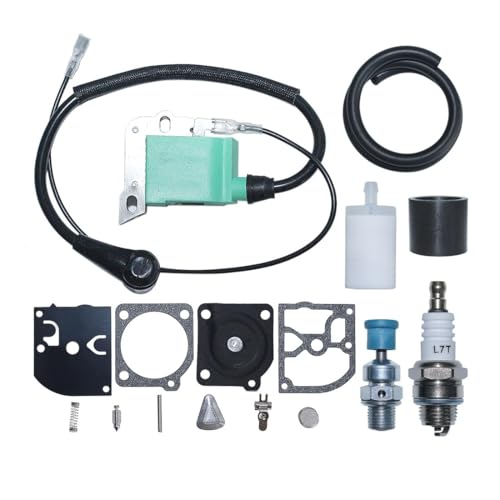 Zündspule Fit for 50 51 55 Filter Linie Verteiler Reparatur Kit 2-Takt Benzin Kettensäge Zubehör Zündspule Fit for 50 51 55 Filter Linie Verteiler Reparatur Kit 2-Takt Benzin Kettensäge Zubehör von RSIGAVEK