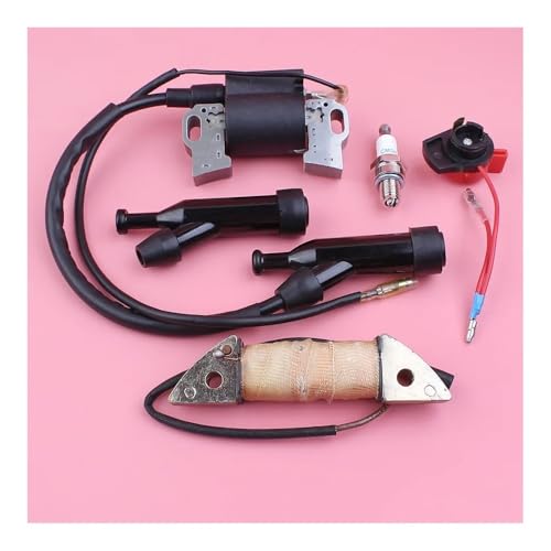Zündung Ladespule Fit for GX160 GX200 5,5 HP 6,5 HP GX 160 200 Stoppschalter Zündkerze Rasenmäher Motorteil Zündung Ladespule Fit for GX160 GX200 5,5 HP 6,5 HP GX 160 200 Stoppschalter Zündkerze Rasenmäher Motorteil von RSIGAVEK