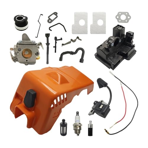 Zylinderabdeckung Vergaser Zündspule Passend for MS180 MS170 018 017 Tune-up Kit Luftfiltergehäuse Kettensäge Ersatzteile von RSIGAVEK
