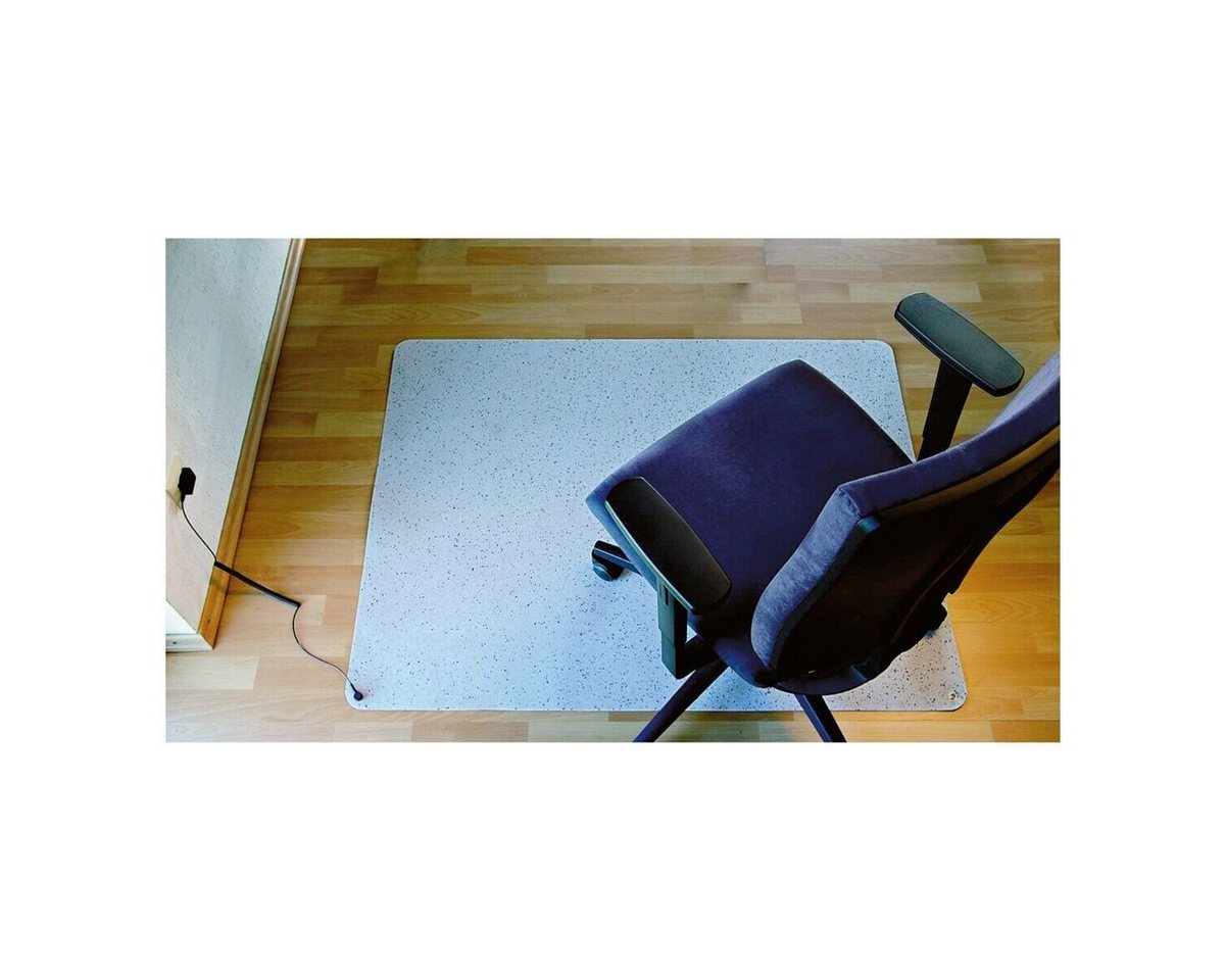 RSOFFICE Bodenschutzmatte Rollstat, rechteckig, für Hart-/ Teppichboden, mit Erdungsbaustein von RSOFFICE