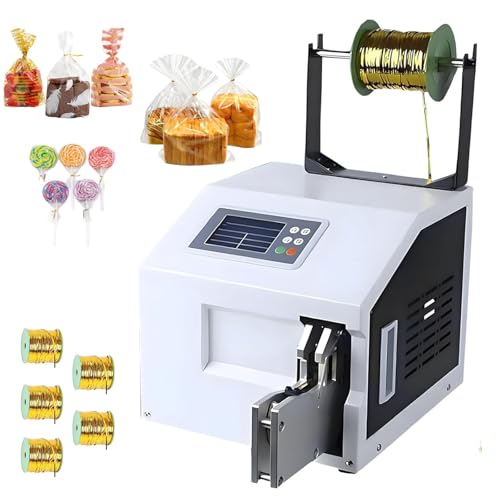 Automatische Twist Tie-Maschine, Golddraht-Versiegelungsbündelungsmaschine, Draht-Automatik-Versiegelungsmaschine, Beutelverschluss-Bündelungsausrüstung for Brotspielzeug von RSQQL