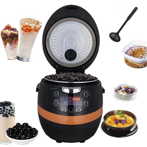 Automatischer Boba Maker Perlentopf, 8 l kommerzieller Tapiokakocher, 1350 W Perlenmaschine for Kochen von Sago, Pudding, Boba-Tee, Bubble Tea und Milchtee Automatischer Boba Maker Perlentopf, 8 l kommerzieller Tapiokakocher, 1350 W Perlenmaschine for Kochen von Sago, Pudding, Boba-Tee, Bubble Tea und Milchtee von RSQQL