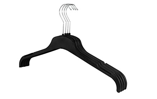 RSR Hangers 20 x Kleiderbügel 43 cm hochwertiger Stabiler Kunststoff | Hemdenbügel | Blusenbügel | Jackenbügel | NA | TU | platzspar | drehbarer Haken von RSR Hangers