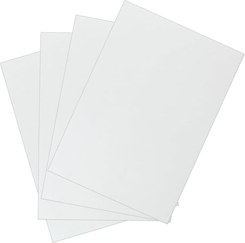 4 Stück Hochtemperatur-Keramikfaser-Isolierpapier for Brennöfen und Öfen - Feuerfestes Dichtungsmaterial(Thickness: 2mm) von RSRSR