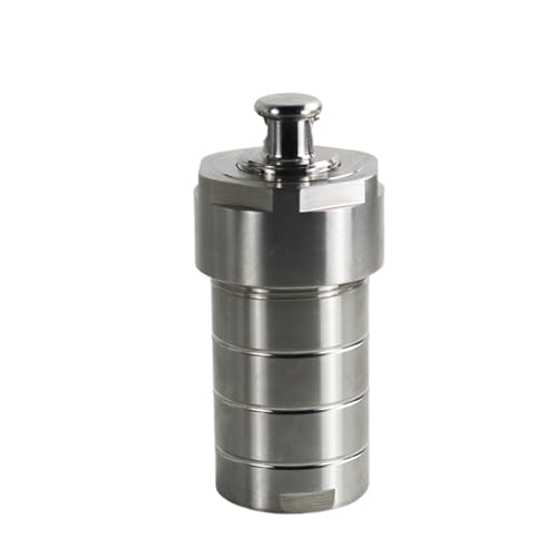 Hochtemperatur-Hydrothermalsynthesereaktor 25 ml – Edelstahlautoklav mit gasdichter Integrität for den Laborgebrauch(25mL Ptfe) von RSRSR