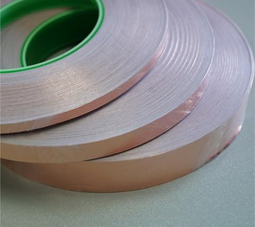 Leitfähiges Kupferfolienband for den Laborgebrauch – Laborverbrauchsmaterial for OPV-Tests, 1 Stück(WxL:20mm x 50m) von RSRSR
