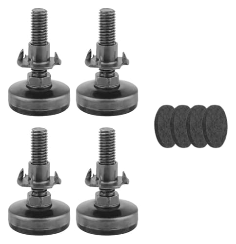 Nivellierfuß for Anschrauben von Möbeln, verstellbare Nivellierfüße, 3/8 Zoll-16 UNC-Gewinde, Möbelnivellierer mit T-Muttern, 67 mm robuste Nivellierfüße for Anschrauben von Möbelbeinen for Tische, Sc von RSRSR