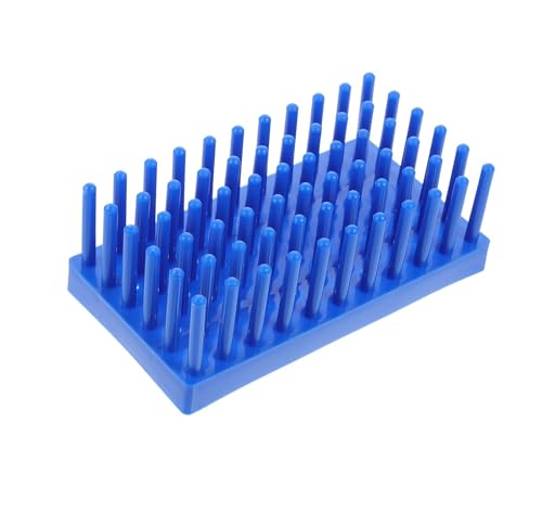 Reagenzglasgestell aus Kunststoff – Trockenablaufständerhalter for Chemielaborgeräte von RSRSR