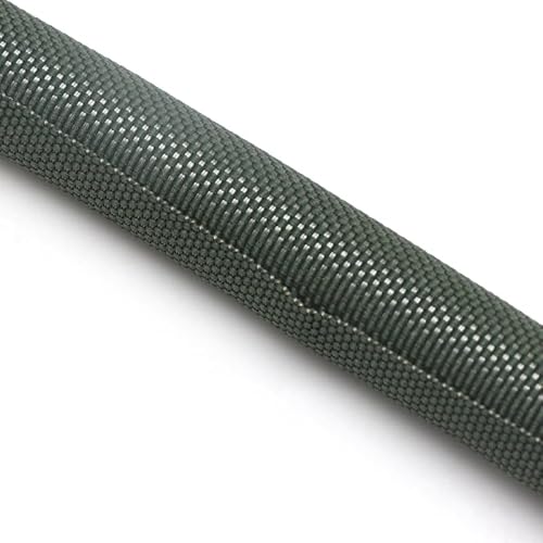 Selbstschließende, dehnbare PET-Geflechthülle – flexibler Kabelschutzschlauch for Schutz von Kabeln | 5–60 mm, 1 Stück(Army green,50MM*1 M) von RSRSR