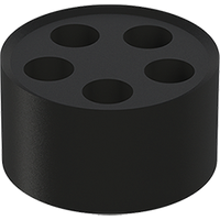 RST Rabe-System Mehrfachdichteinsatz PG16 2x6mm/TPE 05616260 von RST Rabe-System