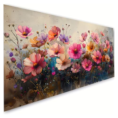 Diamond Painting Blume Diamond Painting Erwachsene Groß XXL 100x220cm, 5D Diamant Paintings Bilder Anlage Malen Nach Zahlen Anfänger, DIY Full Drill Diamant Malerei Bastelset, Zimmer Deko G2-619 von RSZYUUNG