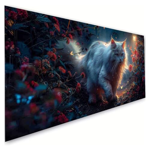 Diamond Painting Erwachsene Groß XXL 100x180cm,5D Diamant Painting Bilder Blume Diamond Paintings Kinder Katze Diamond-painting,DIY Mosaikherstellung Basteln Mädchen Geschenke,Deko Wohnzimmer G2-628 von RSZYUUNG