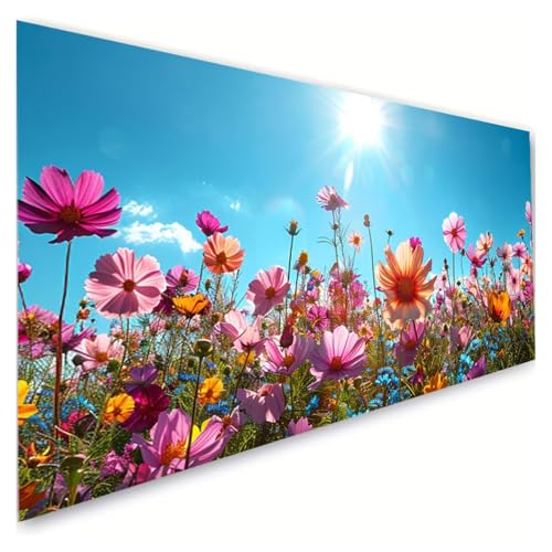 Diamond Painting Erwachsene Groß XXL 100x220cm,5D Diamant Painting Bilder Himmel Diamond Paintings Kinder Blume Diamond-painting,DIY Mosaikherstellung Basteln Mädchen Geschenke,Deko Wohnzimmer G2-614 von RSZYUUNG