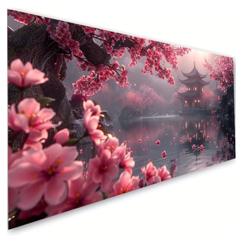 Diamond Painting Erwachsene Groß XXL 30x60cm, 5D Diamant Painting Bilder Pavillon Diamond Paintings Kinder Seeufer Diamond-painting, DIY Mosaikherstellung Basteln Mädchen, Deko Wohnzimmer G2-722 Diamond Painting Erwachsene Groß XXL 30x60cm, 5D Diamant Painting Bilder Pavillon Diamond Paintings Kinder Seeufer Diamond-painting, DIY Mosaikherstellung Basteln Mädchen, Deko Wohnzimmer G2-722 von RSZYUUNG