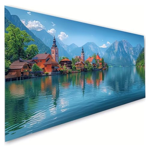 Diamond Painting Erwachsene Groß XXL 40x90cm, 5D Diamant Painting Bilder Häuser Diamond Paintings Kinder Baum Diamond-painting, DIY Mosaikherstellung Basteln Mädchen Geschenke, Deko Wohnzimmer G2-544 Diamond Painting Erwachsene Groß XXL 40x90cm, 5D Diamant Painting Bilder Häuser Diamond Paintings Kinder Baum Diamond-painting, DIY Mosaikherstellung Basteln Mädchen Geschenke, Deko Wohnzimmer G2-544 von RSZYUUNG