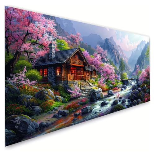 Diamond Painting Erwachsene Groß XXL 40x90cm, 5D Diamant Painting Bilder Landschaft Diamond Paintings Kinder Kabine Diamond-painting, DIY Mosaikherstellung Basteln Mädchen, Deko Wohnzimmer G2-542 Diamond Painting Erwachsene Groß XXL 40x90cm, 5D Diamant Painting Bilder Landschaft Diamond Paintings Kinder Kabine Diamond-painting, DIY Mosaikherstellung Basteln Mädchen, Deko Wohnzimmer G2-542 von RSZYUUNG