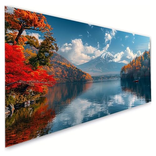 Diamond Painting Erwachsene Groß XXL 40x90cm, 5D Diamant Painting Bilder See Diamond Paintings Kinder Baum Diamond-painting, DIY Mosaikherstellung Basteln Mädchen Geschenke, Deko Wohnzimmer G2-594 Diamond Painting Erwachsene Groß XXL 40x90cm, 5D Diamant Painting Bilder See Diamond Paintings Kinder Baum Diamond-painting, DIY Mosaikherstellung Basteln Mädchen Geschenke, Deko Wohnzimmer G2-594 von RSZYUUNG
