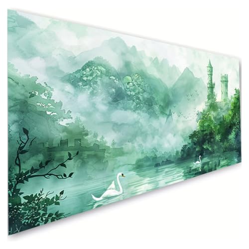 Diamond Painting Erwachsene Groß XXL 50x100cm, 5D Diamant Painting Bilder Wunderland Diamond Paintings Kinder Berg Diamond-painting, DIY Mosaikherstellung Basteln Mädchen, Deko Wohnzimmer G2-580 Diamond Painting Erwachsene Groß XXL 50x100cm, 5D Diamant Painting Bilder Wunderland Diamond Paintings Kinder Berg Diamond-painting, DIY Mosaikherstellung Basteln Mädchen, Deko Wohnzimmer G2-580 von RSZYUUNG