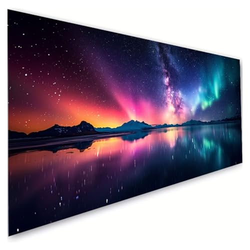 Diamond Painting Erwachsene Groß XXL 70x140cm, 5D Diamant Painting Bilder Aurora Diamond Paintings Kinder Sternenhimmel Diamond-painting, DIY Mosaikherstellung Basteln Mädchen, Deko Wohnzimmer G2-518 Diamond Painting Erwachsene Groß XXL 70x140cm, 5D Diamant Painting Bilder Aurora Diamond Paintings Kinder Sternenhimmel Diamond-painting, DIY Mosaikherstellung Basteln Mädchen, Deko Wohnzimmer G2-518 von RSZYUUNG