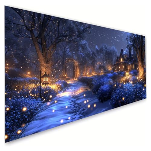 Diamond Painting Erwachsene Groß XXL 80x160cm, 5D Diamant Painting Bilder Glühwürmchen Diamond Paintings Kinder Nachtansicht Diamond-painting, DIY Mosaikherstellung Basteln, Deko Wohnzimmer G2-584 Diamond Painting Erwachsene Groß XXL 80x160cm, 5D Diamant Painting Bilder Glühwürmchen Diamond Paintings Kinder Nachtansicht Diamond-painting, DIY Mosaikherstellung Basteln, Deko Wohnzimmer G2-584 von RSZYUUNG